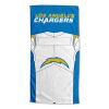 [Personalization Only] Los Angeles Chargers "Jersey" Personalized Beach Towel