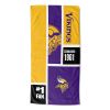 [Personalization Only] Vikings Colorblock Personalized Beach Towel