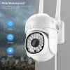 Security Cameras Outdoor - 1080P Color Night Vision Wireless WiFi Home Video Surveillance Pan & Tilt 360¬∞ View; Auto Tracking Smart Alerts; 2-Way Aud