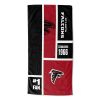 [Personalization Only] Falcons Colorblock Personalized Beach Towel