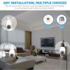 360¬∞ WiFi Camera Light Bulb Security Home Cam Wireless Waterproof CCTV Monitor