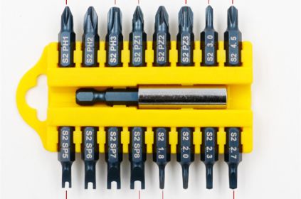 Electric Screwdriver Bit Set Cross Inner Hexagonal Wind Bit Beaten Strong Magnetic Hand Drill High-Strength Screwdriver Bit (Option: D)