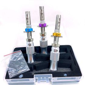 Plum Screwdriver Maker Lock Tool Equipment 7.00mm 7.5mm 7.8 Mm Steel Three-piece Set (Option: HUK 3PCS)